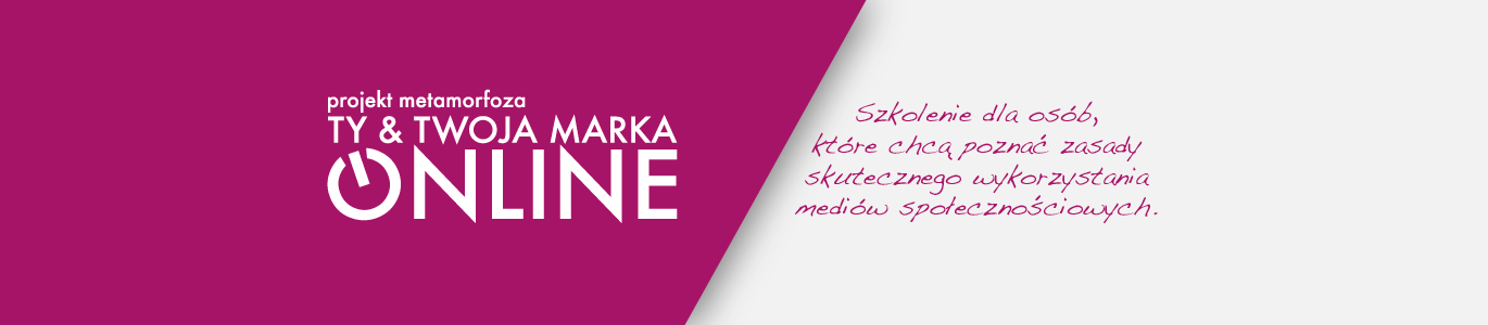 Szkolenie dla osób, które chcą zbudować swoją markę online w mediach społecznościowych.