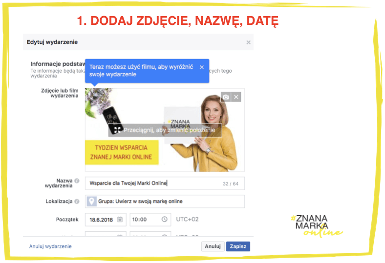 Wydarzenie Na Facebooku - O Czym Należy Pamiętać - Joanna Ceplin Blog